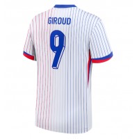Maglie da calcio Francia Olivier Giroud #9 Seconda Maglia Europei 2024 Manica Corta